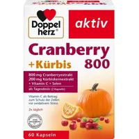 Doppelherz Aktiv Cranberry + Kürbis Kapseln 60 St.