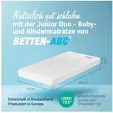 Betten-ABC Kindermatratze mit Trittkante 70 x 140 cm inkl. Bezug
