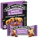 Eat Natural Eat-Natural Müsliriegel Mandel - Sultanine, je 40g, 3 Riegel