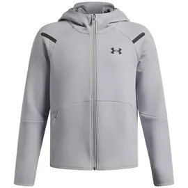 Under Armour Fleecejacke Grau/Schwarz M