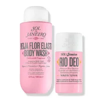 Sol de Janeiro Körperpflegemittel Sol de Janeiro Beija Flor Body Wash und Rio Deo Stick Pflege Duo, Körperreinigung und Deo in einem abgestimmten Pflege Duo weiß