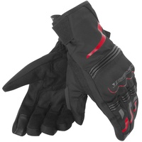 Dainese Tempest D-Dry Handschuhe, Schwarz/Rot, Größe XS