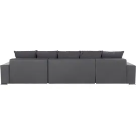 Collection AB Wohnlandschaft, mit Bettfunktion, Bettkasten, und links oder rechts montierbarer XXL-Recamiere, inklusive Federkern und Zierkissen