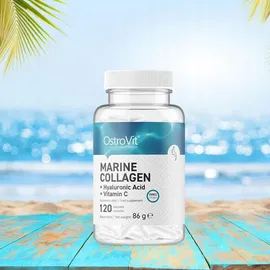 Ostrovit Marine Kollagen Hyaluronsäure Vitamin C Kapseln 120 Stück