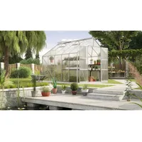 Vitavia Gewächshaus Uranus 8300 Alu 8,3 m2 inkl. Fundament