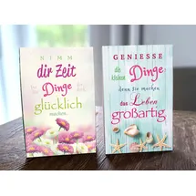 LUMA Aufstellkarte Nimm dir Zeit... DIN B6 Schrift, 1 St.