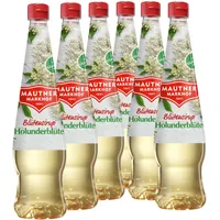 6 × Mautner Markhof Sirup Holunderblüte