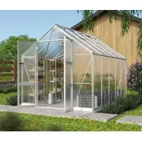 Vitavia Gewächshaus Orbit 8300, HKP, inkl. Fundament, Silber