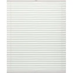 Plissee »simple«, Lichtschutz, mit Bohren, verspannt, nach Maß, 20701717-0 weiß + weiß