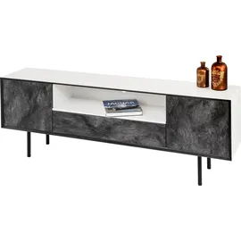 Paroli Sideboard Susa 165 x 60 x 34 cm Grau