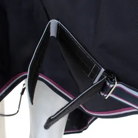 Horseware Rambo Supreme Turnout Lite Regendecke 0g 115 cm Navy/Burgundy