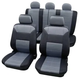 PETEX 22574918 Dakar SAB 1 Vario Plus Sitzbezug 17teilig Polyester Grau, Schwarz