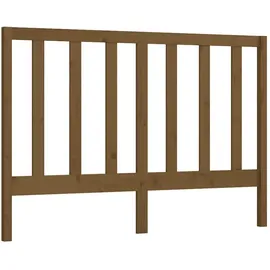 vidaXL Kopfteil Honigbraun 156x4x100 cm Massivholz Kiefer