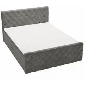 GRAINGOLD Lunaris 160 x 200 cm Dunkelgrau