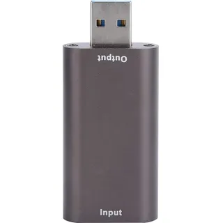 USB HDMI-Videoaufnahmekarte, 4K 60Hz HDMI auf USB 3.0 Audio-Videoaufnahmegerät für DVD- / Kameraaufzeichnungen, für / Android / OS X.
