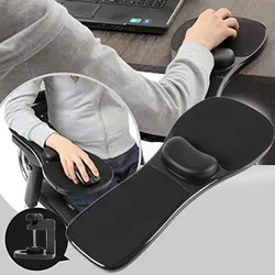 Computer Arm Ellenbogenstütze Unterstützung Stuhl Schreibtisch Armlehne Home Office Handgelenk Mauspad