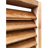 T&J T & J Jalousie-Zaun Braun 180 x 180