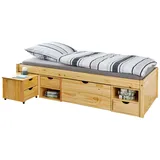 Interlink Claas 90 x 200 cm massivholz/natur lackiert