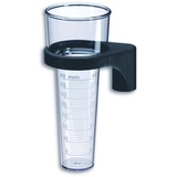 TFA Dostmann Regenmesser, 47.1006, wetterbeständig, robust, Niederschlagsmesser, transparent, L 82 (86) x B 82 (116) x H 202 mm