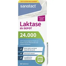Sanotact Laktase 6h DEPOT 24.000 Tabletten 40 St.