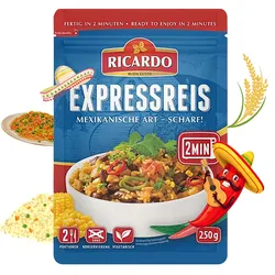 RICARDO Express Reis Mexikanisch Scharf 250g