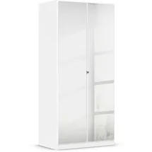 Rauch Reflect, mit Spiegelfront, inkl. praktischer Inneneinteilung weiß