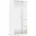 mit Spiegelfront inkl praktischer Inneneinteilung weiß