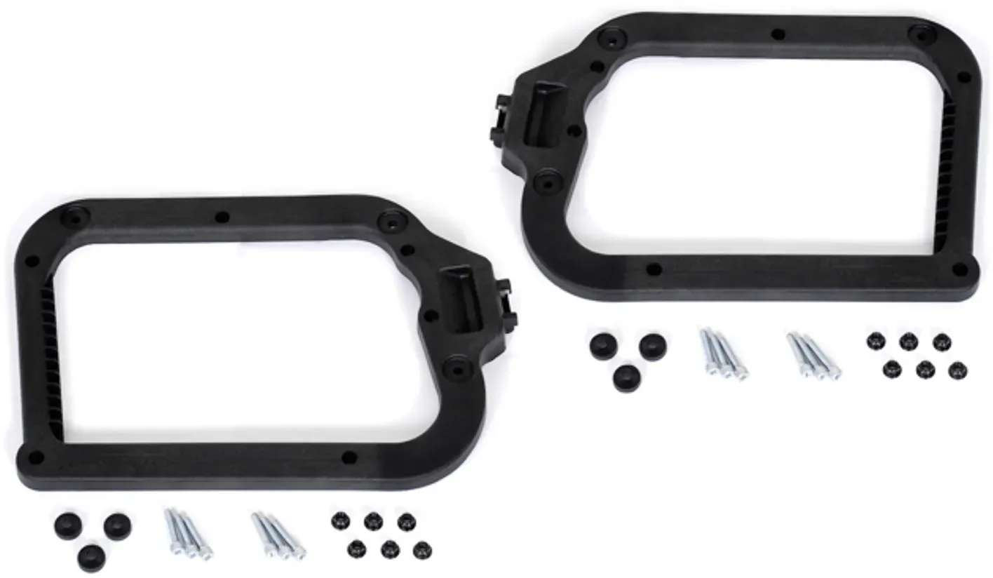 SW-Motech Adapter kit voor EVO drager - 2 stuks. Voor Hepco &; Becker kunststof koffers.