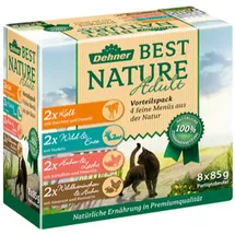 Dehner Best Nature Nassfutter, für Katzen, je 2 x 85 g