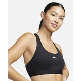 Nike Swoosh Light Support Sport-BH ohne Polster Damen Black/White L