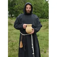 Battle Merchant Kostüm Mönchskutte Benedikt, schwarz, Gr. XXL