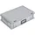 Lockweiler Ku.-Koffer L600xB400xH163mm PP 1 Griff Schiebeverschluss grau 33l