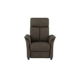 Nils Olsen Fernsehsessel Agda Mikrofaser 87 x 106 x 85 cm Braun elektrisch