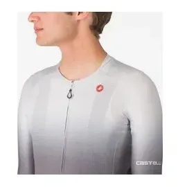 Castelli Herren UPF Longsleeve Trikot (Größe S, grau)