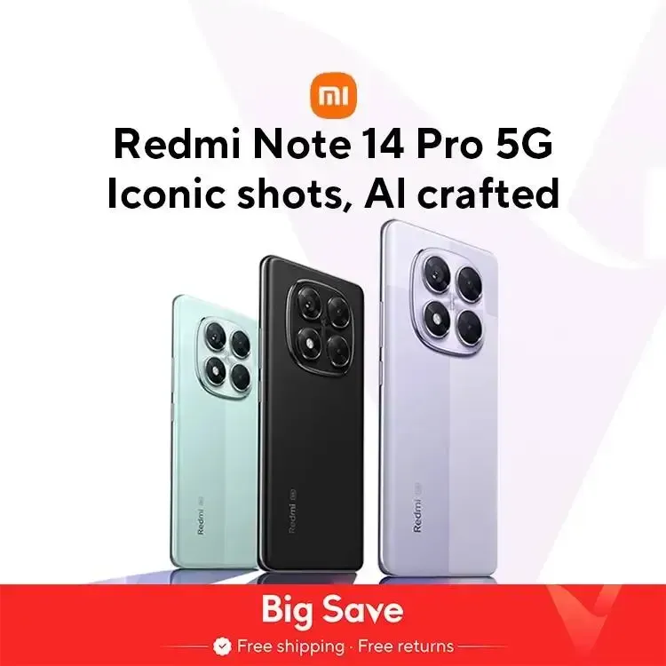 Weltpremiere Redmi Note 14 Pro 5G Globale Version Smartphone-Abmessung 7300 – Ultra NFC 200 MP