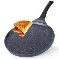Orion Crepespfanne Pfannkuchenpfanne für Gas Induktion Ø 27 cm