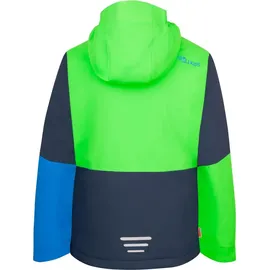 TROLLKIDS Hallingdal Jacke Hellgrün/Blau 164