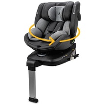 Osann Eno360 SL i-Size Reboarder mit Isofix und Standfuß – Dark Grey Melange