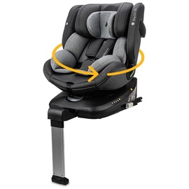 Osann Eno360 SL i-Size Reboarder mit Isofix und Standfuß – Dark Grey Melange