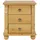 otto home Nachtkommode OTTO HOME "Tessin", beige (natur), B:45cm H:50cm T:38cm, Sideboards, aus massiver FSC-zertifizierter Kiefer, mit 3 Schubladen