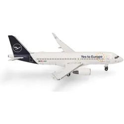 Herpa 538176 1:500 Lufthansa Airbus A320 "Yes to Europe" - D-AIUC