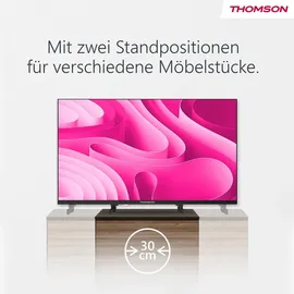 Thomson 32 Zoll (81 cm) LED HD Easy TV – Kein Smart – Hotel Mode, USB, HDMI, Triple-Tuner (Kabel - Satellit - Antenne), AV IN, CI Plus, A Plus Panel – 32HD2S13
