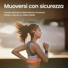 Amazfit Up Open-Ear Earbuds Schwarz