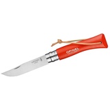 Opinel No. 7 Inox Taschenmesser Baroudeur orange (254487)