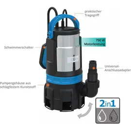 Güde GS750.1 2in1 Elektro-Tauchpumpe (94600)