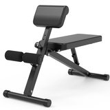 leikefitness Roman Chair Verstellbare Hantelbank Faltbare Workout-Übungsbank Ganzkörper-Krafttraining Preacher Curls Bank