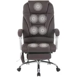 CLP Pacific Echtleder mit Massagefunktion braun