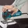 Makita 4351FCTJB ohne Akku + Transportkoffer + Sägeblatt + Parallelanschlag