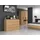 home collective Kommode, Eiche Artisan, Holz, 8 Schubladen, 140x97x40 cm, Wohnzimmer, Kommoden & Sideboards, Kommoden