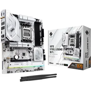ASRock X870 Steel Legend WiFi ATX Mainboard Sockel AM5